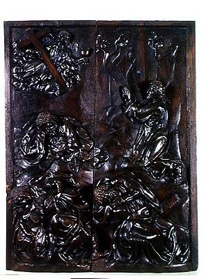 Christus in Gethsemane door Vicente Martin Basabe